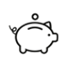 icono ahorro matel